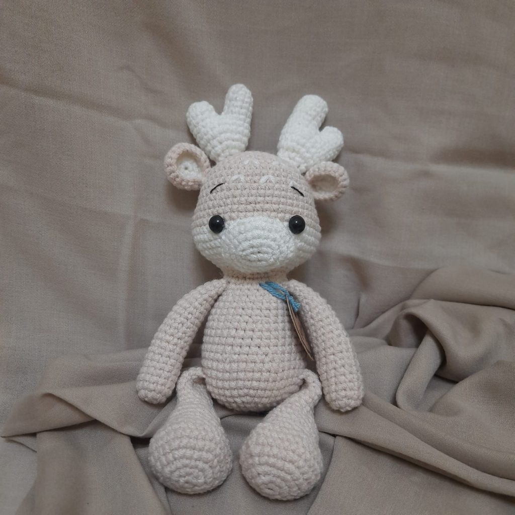 Cocoa the Cozy Baby Reindeer
